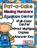 Pat-a-Cake Missing Numbers Envelope Center