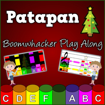 Preview of Patapan - Boomwhacker Play Along Videos & Sheet Music