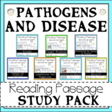 Pathogens and Disease Worksheet Activity Bundle