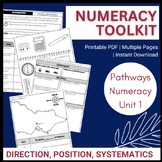 Numeracy Toolkit for Pathways Core Math Skills Unit 1 Module 1