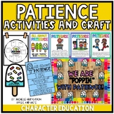 Patience Character Education SEL Kindergarten