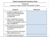 Patient Assessment Baseline Vitals Questions