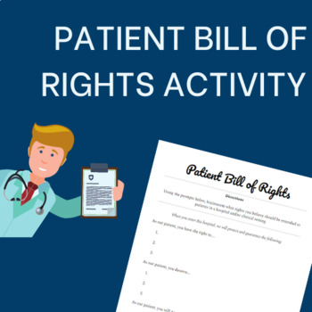 Preview of Patient Bill of Rights Activity
