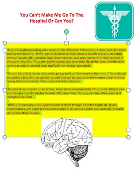 Preview of Patient Refusal Case Study