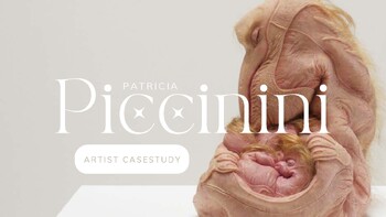 Preview of Patricia Piccinini Artist Case Study | Senior Arts | Unit Slideshow/handout