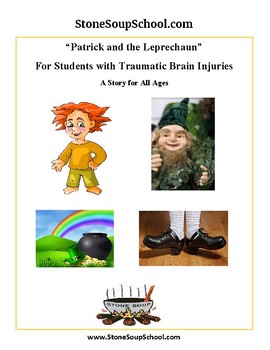Preview of Patrick and the Leprechaun For Students w/ with Traumatic Brain Injuries