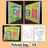 Patriot Day Craft Agamograph Art September 11 Coloring Act