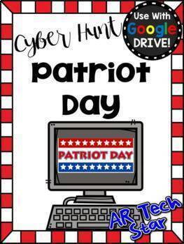 Preview of Patriot Day Digital Cyber Hunt for Google Slides