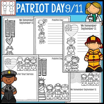 Preview of Patriot Day September 11th: 911 Activities