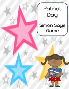 Preview of Patriot Day (September 11) Simon Says Game