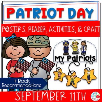 Preview of Patriot Day/ September 11th Activities (Kindergarten, 1st, 2nd Grade)