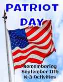 Patriot Day | September 11th K-3 Learning Activities