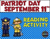 Patriot Day - September 11th Reading Activity