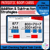 Patriotic Addition and Subtraction Strategies and Properti