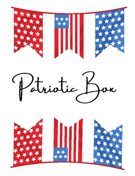 Preview of Patriotic Organization Box Label