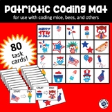 Patriotic Coding Mat - 2 size options! For coding bees and mice