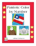 Patriotic Color By Number