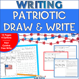 Patriotic Directed Drawing Writing / Handwriting Practice 