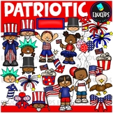 Patriotic July 4th Independence Day Clip Art Set {Educlips
