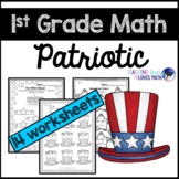 Patriotic Math Worksheets 1st Grade