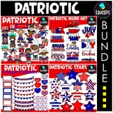 Patriotic Mega Clip Art Bundle {Educlips Clipart}