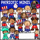 Patriotic Minis Clip Art Set {Educlips Clipart}