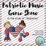 Patriotic Music Game Show PowerPoint