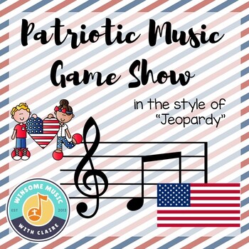 Preview of Patriotic Music Game Show PowerPoint