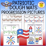 Patriotic Playdough Mats and Cards