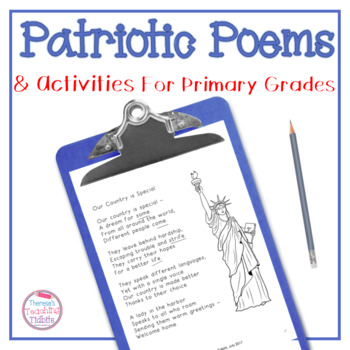 Preview of Patriotic Poems and Activities for Primary Grades
