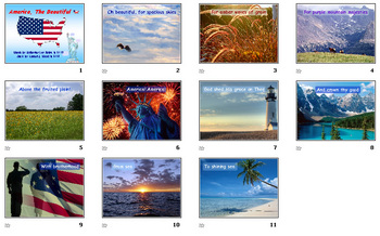 Preview of Patriotic Powerpoint Presentations Pack 1 (collection of 4)