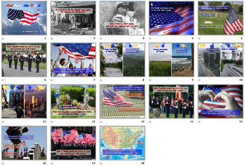 Preview of Patriotic Powerpoint Presentations Pack 2 (collection of 3)