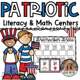 Patriotic President's Day Literacy and Math Centers