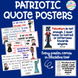 Patriotic Quotes Posters- Melonheadz clip art  *Color and 