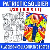 Memorial Day Crafts : Patriotic Soldier Classroom Collabor