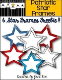 Patriotic Star Frames FREEBIE!