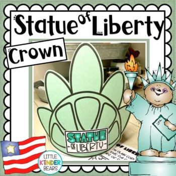 Preview of Patriotic  | Statue of Liberty | Crown Headband & Stick Puppet