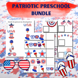 Patriotic USA Cutting, Writing, & Visual Motor Activity Gr