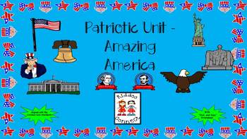 Preview of Patriotic Holidays Unit - Amazing America