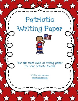 free patriotic writing paper