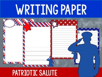 Veteran's Day Letter Writing Paper – Teacher Doodles