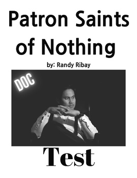 Preview of Patron Saint of Nothing - Test (DOC)