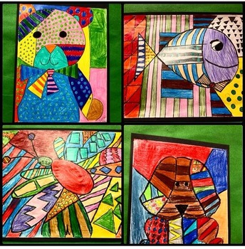 Preview of Pattern Art Inspired by Artist Romero Britto