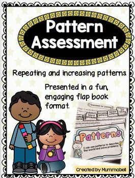 Preview of Pattern Assessment Flap Booklet