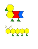 Pattern Block Animals