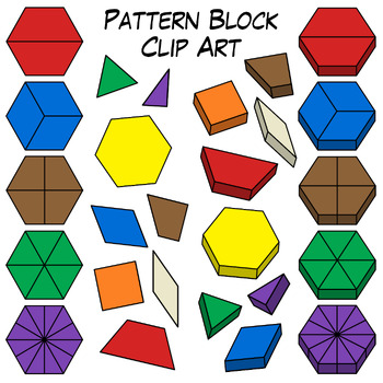 Preview of Pattern Block Clip Art