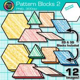 Pattern Block Clipart Images: Classroom Math Clip Art Comm