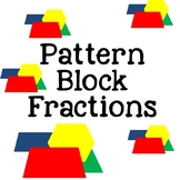 Pattern Block Fractions {No Prep + Digital} Distance Learning