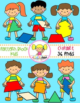 Preview of Pattern Blocks Clipart