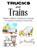 Pattern Block Math (Trucks & Trains)